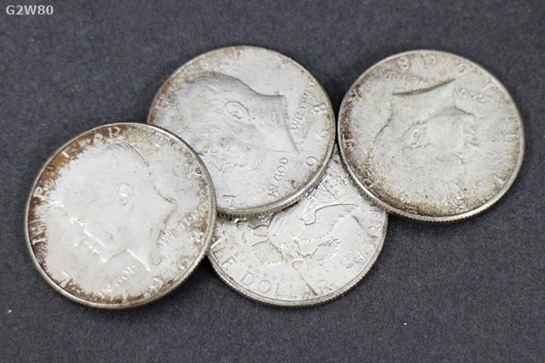 G2W80 外貨おまとめ コイン ケネディ ハーフダラー 1968 46g 現状品 ネコパケ拍卖