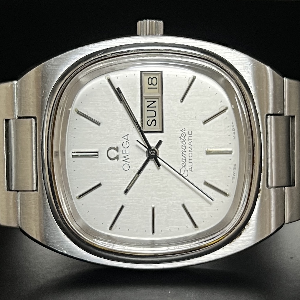 1円~ 正規動作品 OMEGA オメガ シーマスター デイデイト Cal.1020 自動巻き 腕時計拍卖