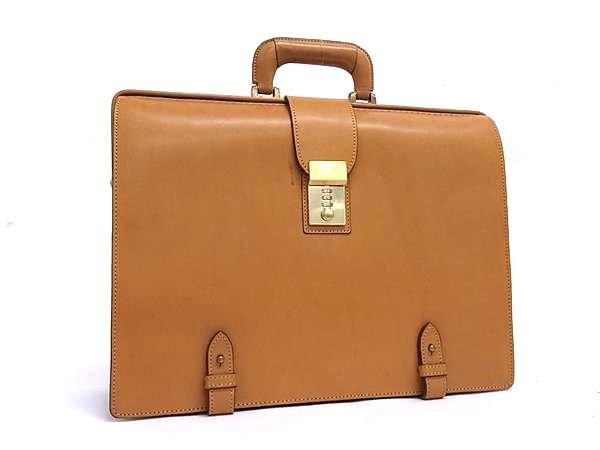 1円 TSUCHIYA KABAN 土屋鞄製造所 レザー ダイヤルロック式 ハンドバッグ ドクターズバッグ ダレスバッグ ブラウン系 HA1106拍卖