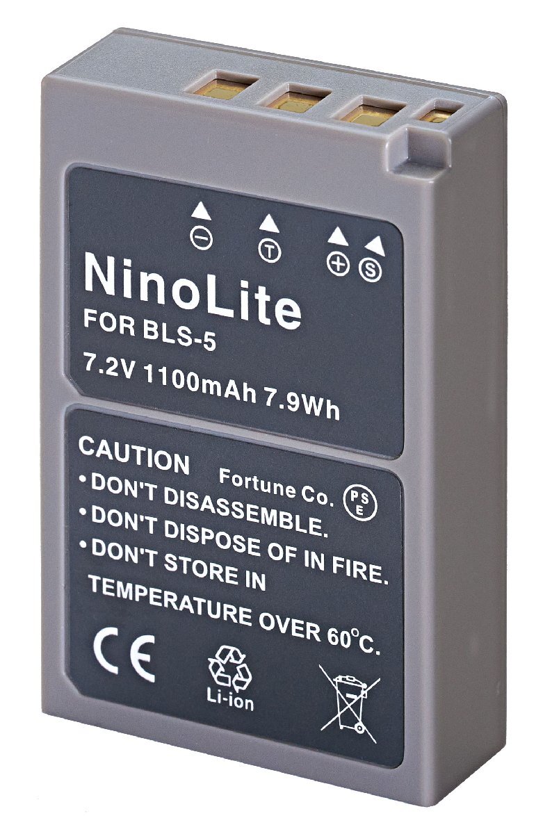 OLYMPUSオリンパス BLS-1 BLS-5 BLS-50互換バッテリー E-PL1s E-PL1 mini E-PM2 E-PM1 E-P3 E-P2 E-P1 E-620 E-420等対応拍卖