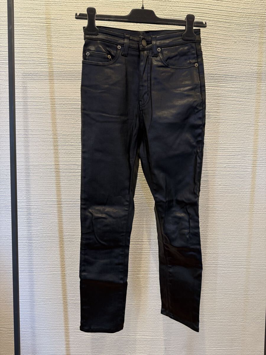 SAINT LAURENT PARIS coated denim デニム スキニー コーティング サンローランパリ拍卖