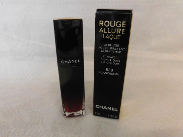 未使用 CHANEL ROUGE ALLURE LAQUE 558 インカンデセント リップカラー 5.5ml シャネル 激安1円スタート拍卖