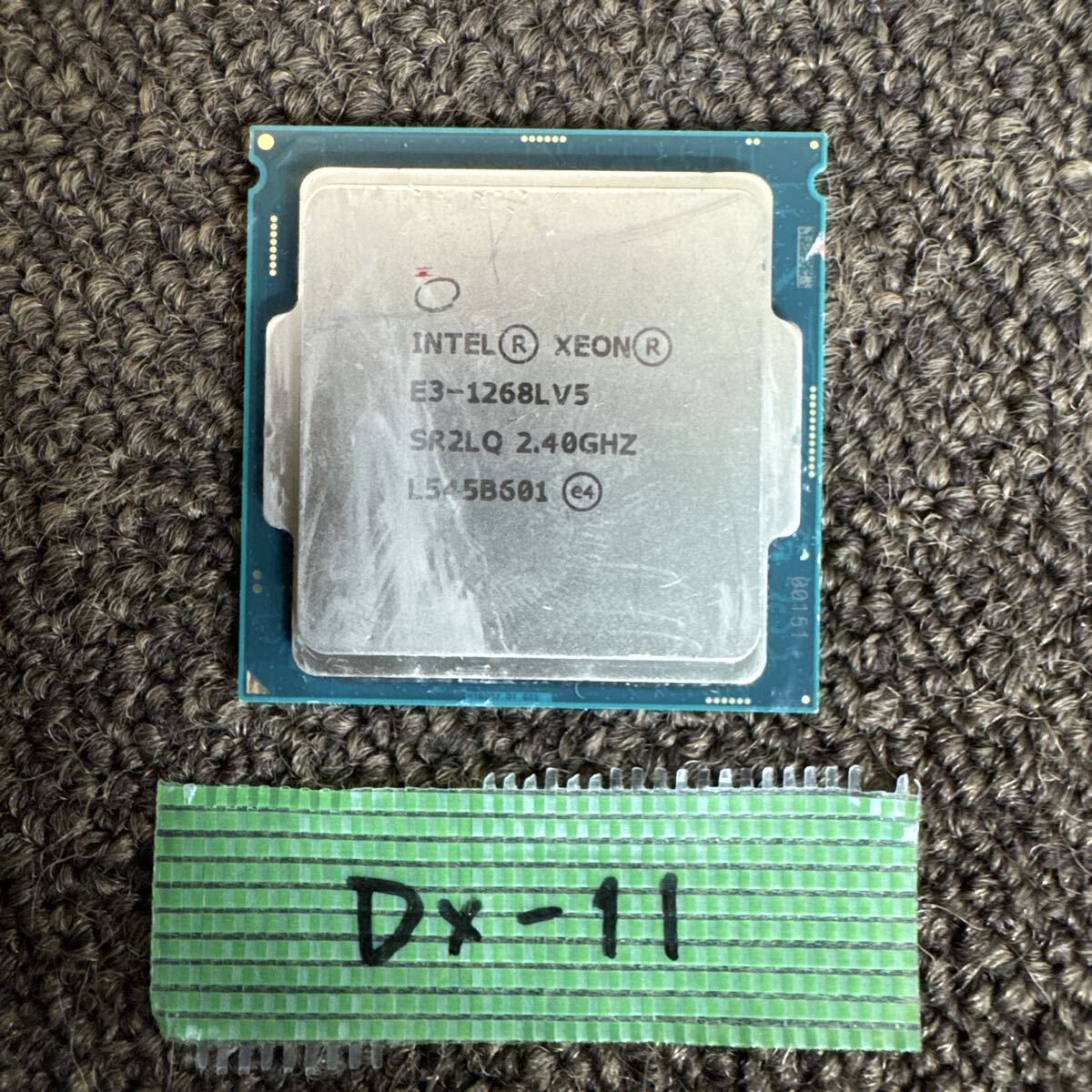 DX-11 激安 CPU Intel XEOX E3-1268LV5 2.40GHz SR2LQ 状態が悪い為動作未確認 ジャンク品 同梱可能拍卖