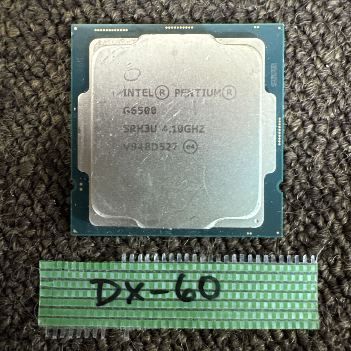 DX-60 激安 CPU Intel PENTIUM G6500 4.10GHz SRH3U 状態が悪い為動作未確認 ジャンク品 同梱可能拍卖