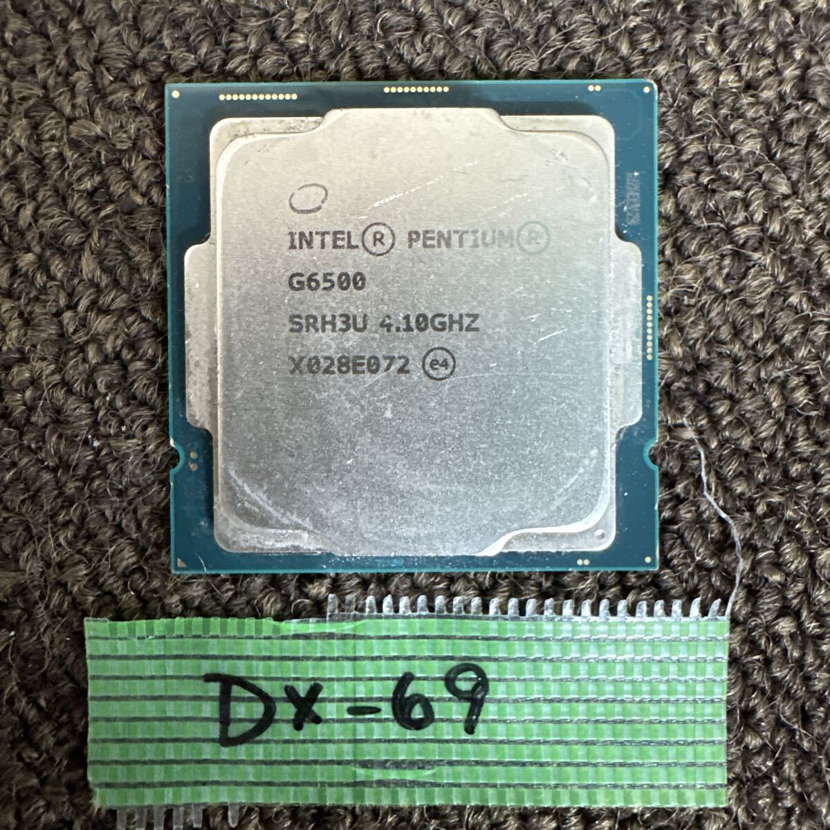 DX-69 激安 CPU Intel PENTIUM G6500 4.10GHz SRH3U 状態が悪い為動作未確認 ジャンク品 同梱可能拍卖