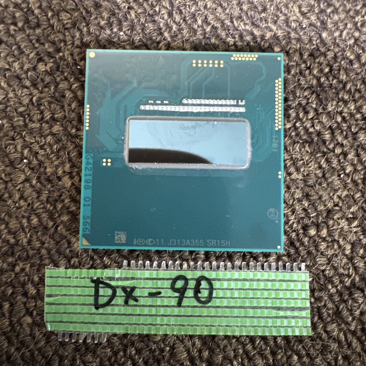 DX-90 激安 CPU Intel Core i7 4700MQ 2.40GHz SR15H 状態が悪い為動作未確認 ジャンク品 同梱可能拍卖