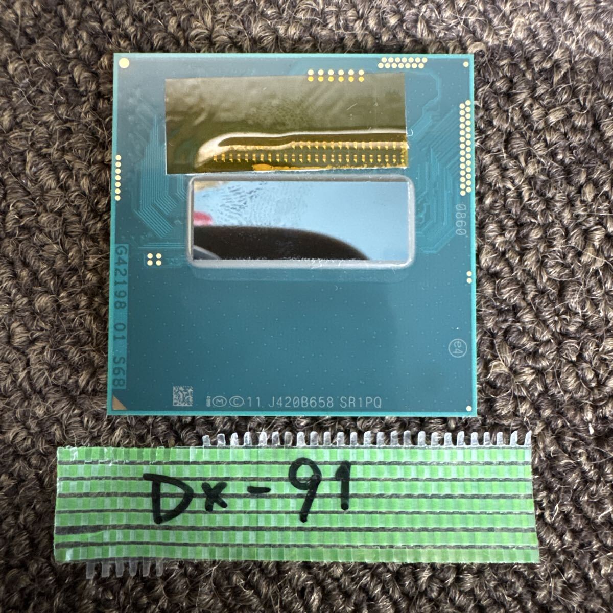DX-91 激安 CPU Intel Core i7 4710MQ 2.50GHz SR1PQ 状態が悪い為動作未確認 ジャンク品 同梱可能拍卖