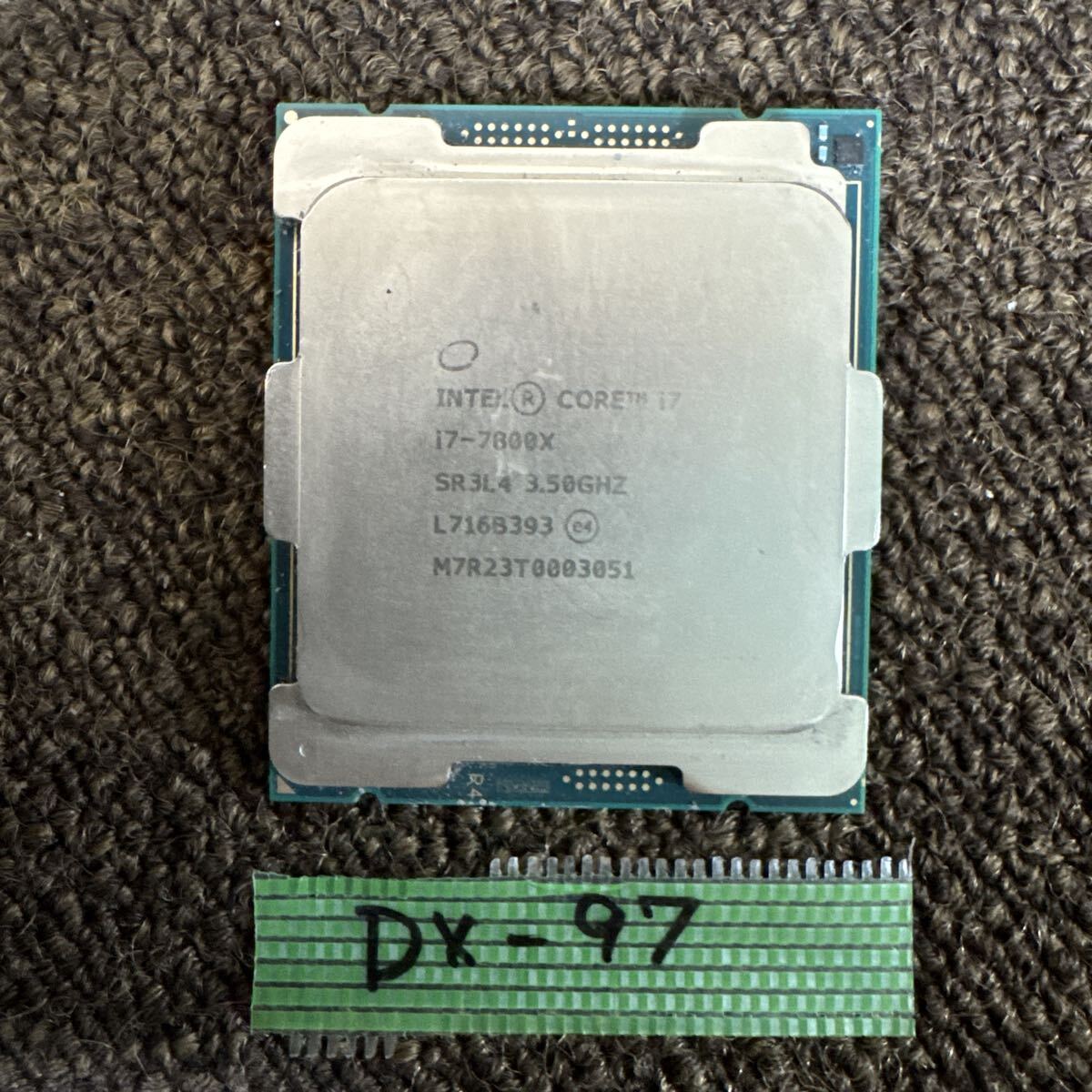 DX-97 激安 CPU Intel core i7 7800X 3.50GHz SR3L4 状態が悪い為動作未確認 ジャンク品 同梱可能拍卖