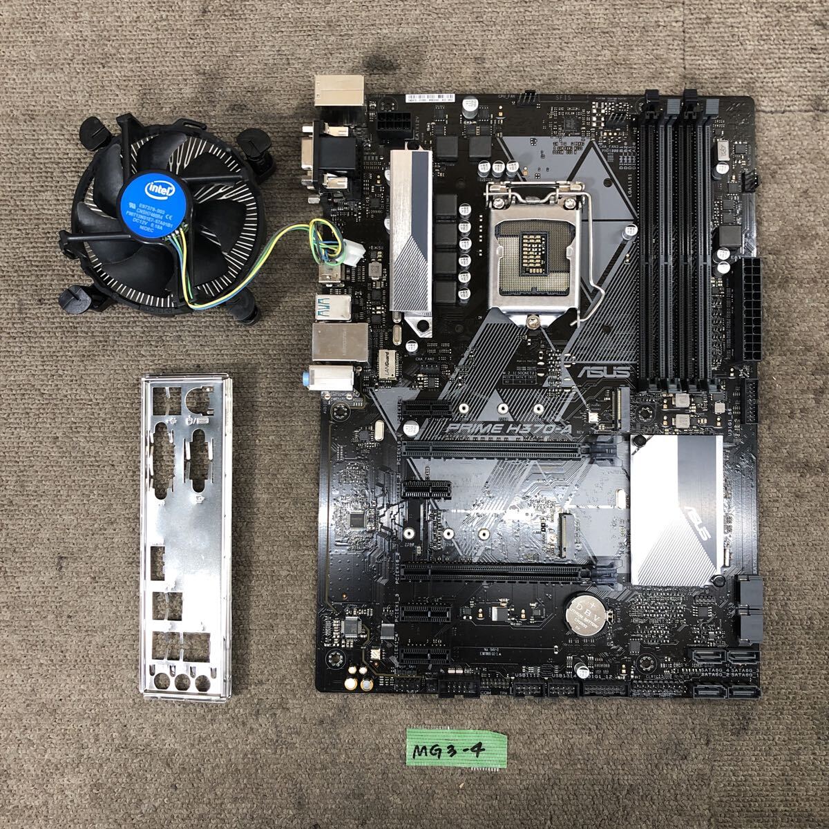 MG3-4 激安 マザーボード ASUS PRIME H370-A LGA1151 BIOS立ち上がり確認済み ジャンク拍卖