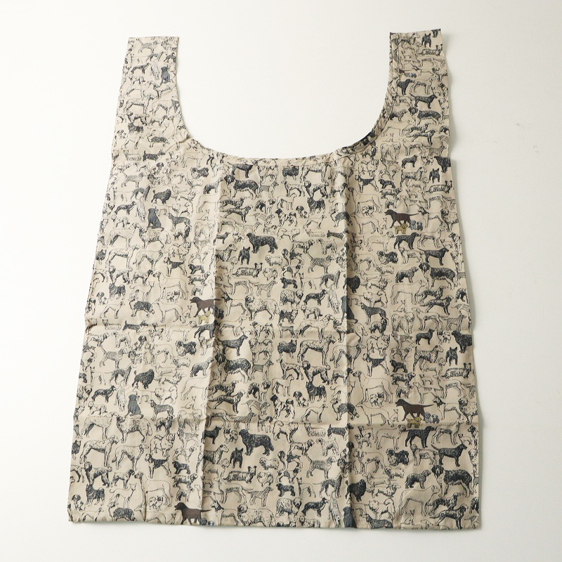 極美品 ハグオーワー HUG O WaR ドッグパラダイスpt. ナイロンタフタマルチバッグ L\ベージュ エコバッグ トートバッグ【2400014859638】拍卖