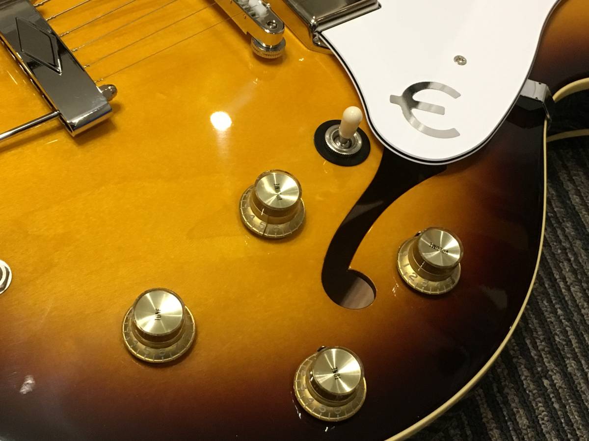2枚SET☆Epiphone Casino エピフォン カジノ用 ジョンレノン レプリカ トグルスイッチ プレートリング 0.8ミリ 1.0ミリSET拍卖