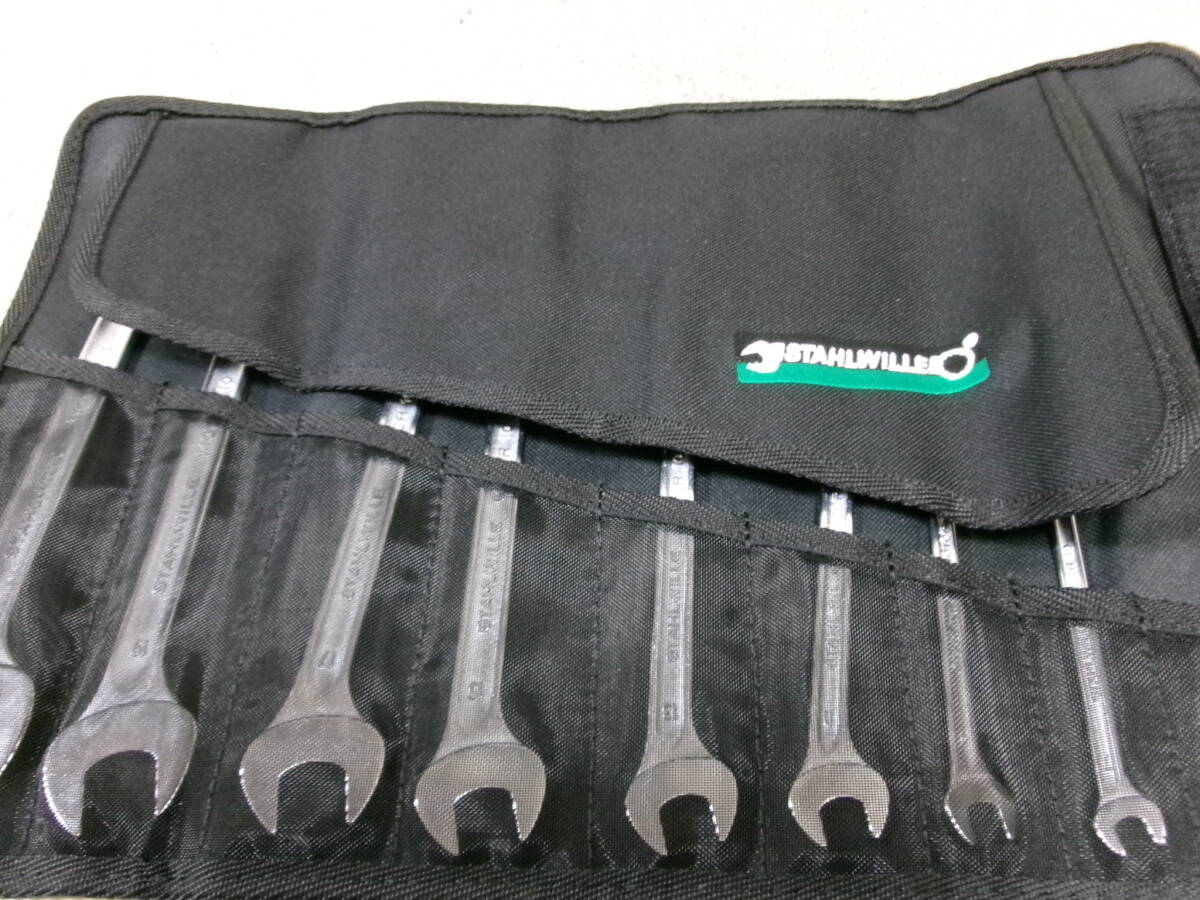 【新品未使用品】STAHLWILLE(スタビレー) スパナセット8本 この機会に是非!拍卖