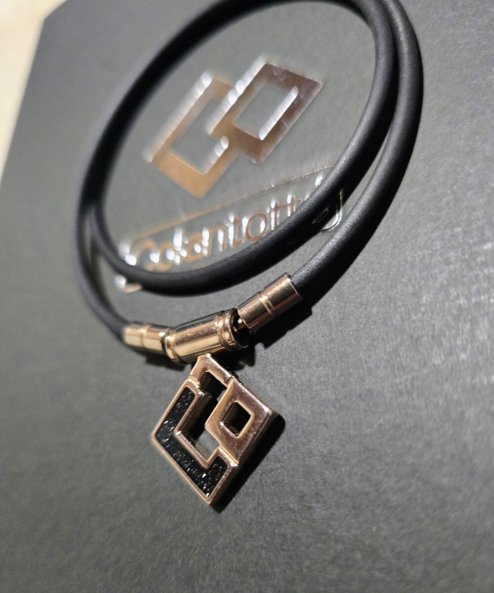 コラントッテ Tao ネックレス スリム mini ブラックラメ M43cm 拍卖