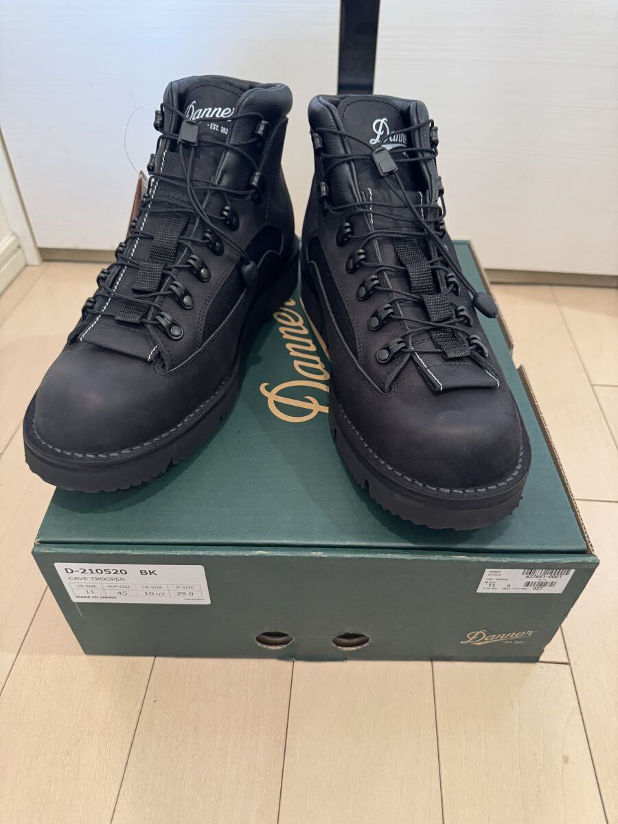 Danner CAVE TROOPER D-210520 BK 29cm US11 ダナー トルーパー 日本製拍卖