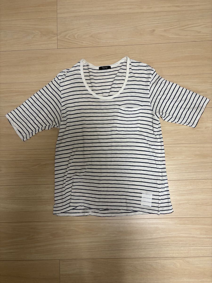 undercover アンダーカバー 半袖Tシャツ ボーダーTシャツ サイズ2拍卖
