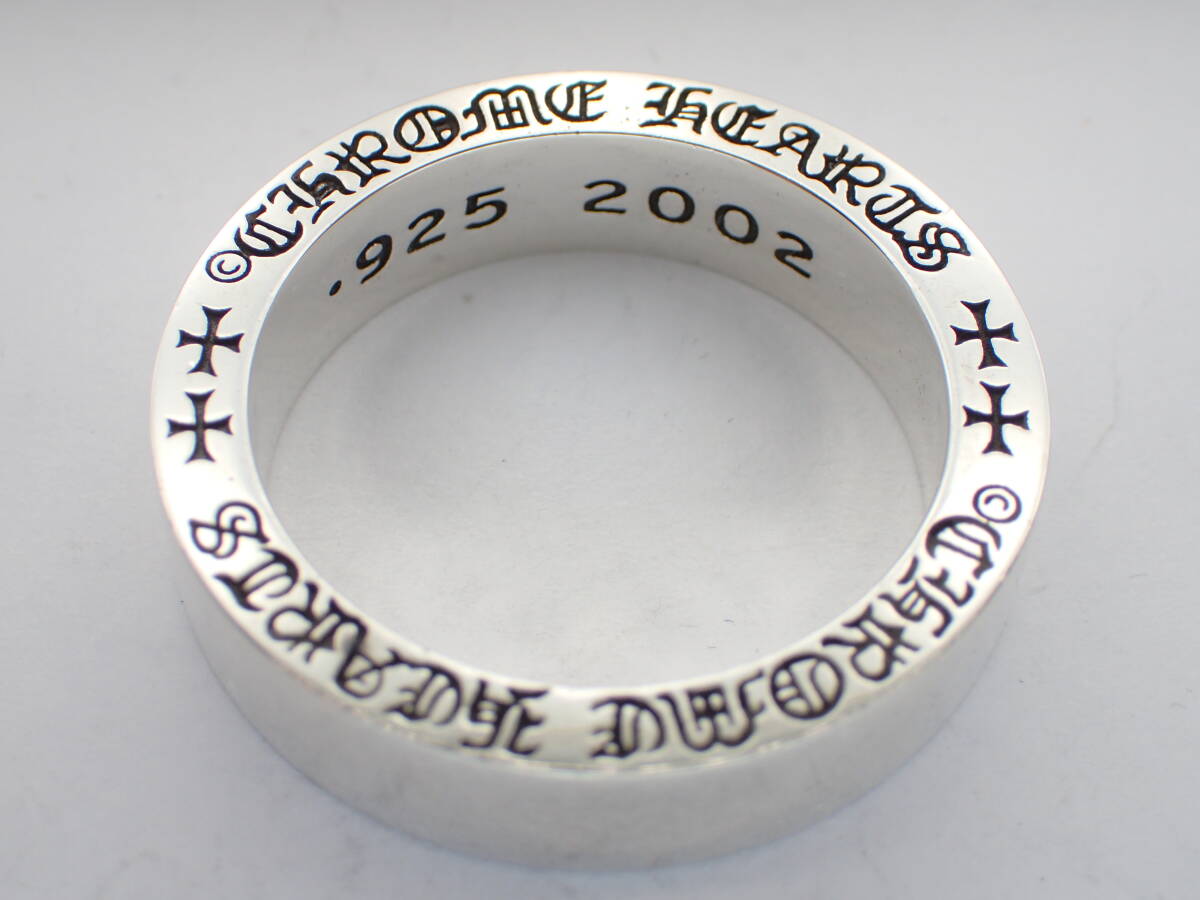 ★CHROME HEARTS ★6㎜スペーサープレーンリング22号★正規品 拍卖