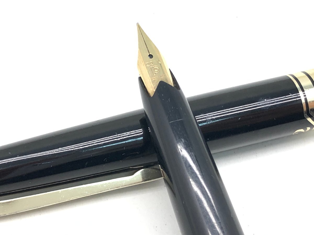 PLATINUM プラチナ 22 万年筆 ペン先 22K 筆記未確認 現状渡し 中古【MA030016】★拍卖