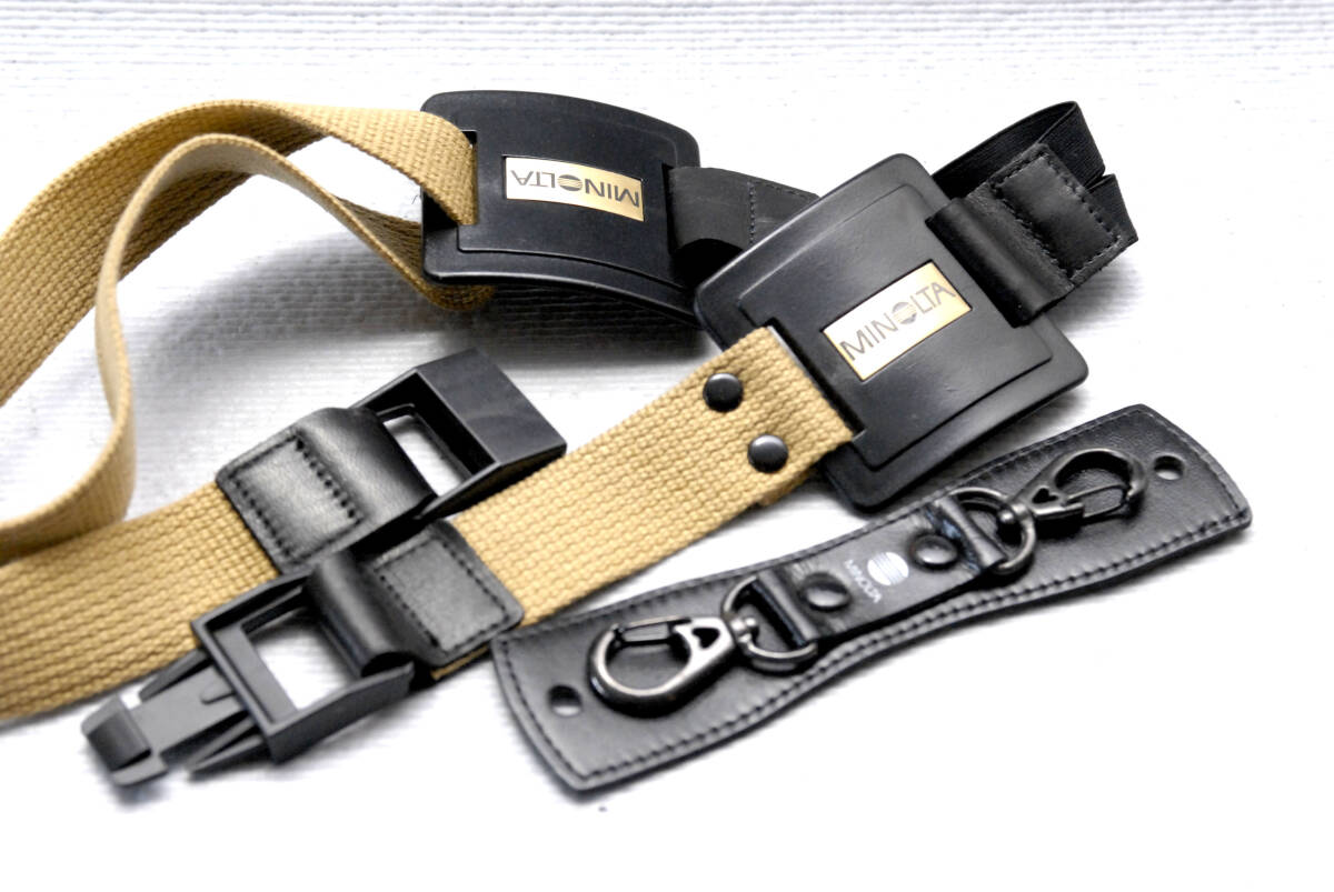 MINOLTA ミノルタ 純正 高級ストラップ 希少品拍卖