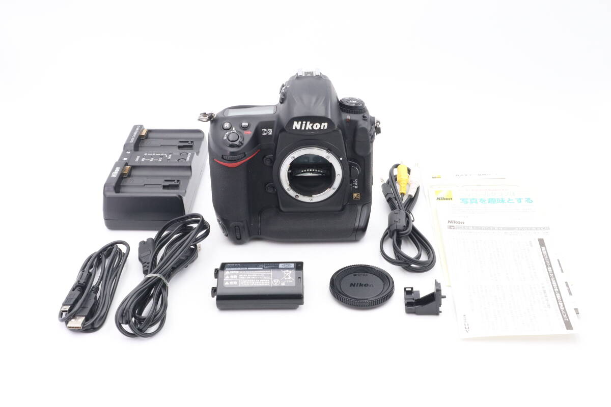 Nikon D3 ブラックボディ ニコン デジタル一眼レフカメラ (f16010)拍卖