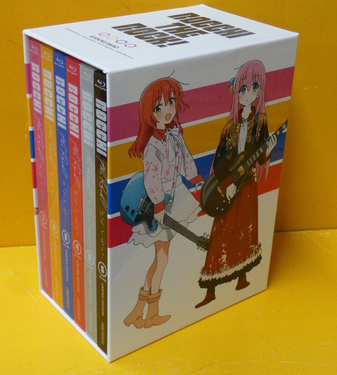 Blu-ray ブルーレイ ぼっち・ざ・ろっく! 完全生産限定版 全6巻セット 収納BOX付き ぼっちざろっく【MY032101】拍卖