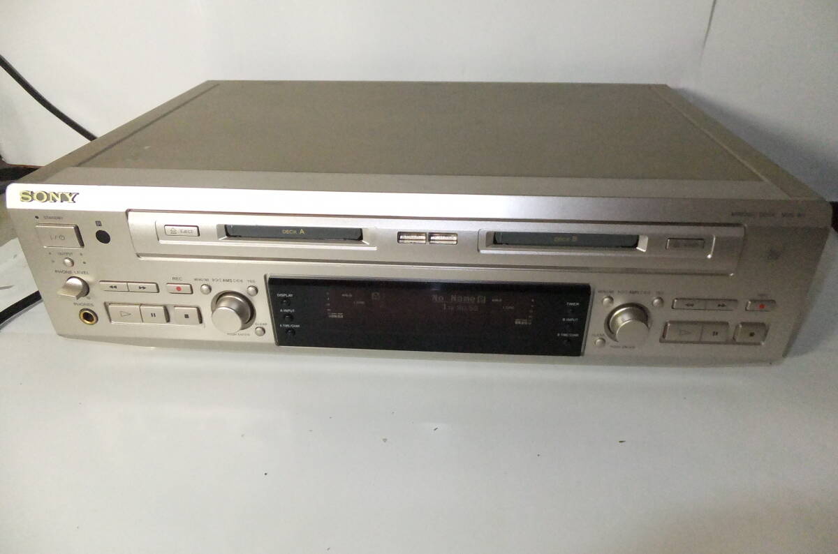 ソニーSONY ダブルMDデッキMDS-W1 動作品拍卖