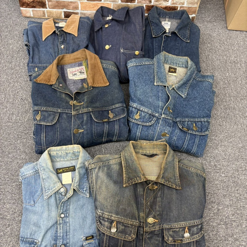 ●1円~●Lee リー デニムジャケット カバーオール デニムシャツまとめ売り 古着 ジージャン アパレル HS231566拍卖