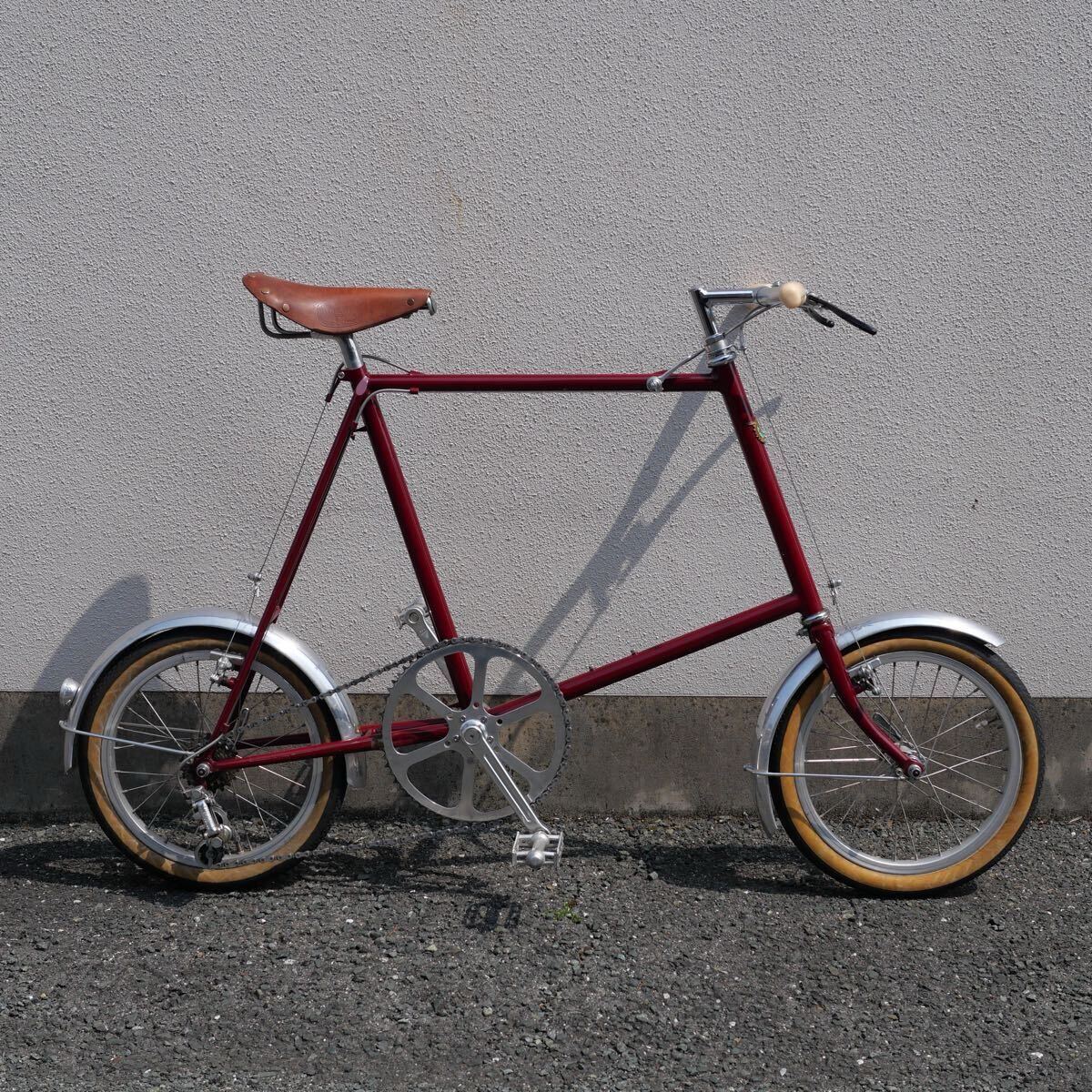 16インチ オーダー自転車 サワイサイクル 東叡アルプスランドナーポタリングビンテージミニベロ拍卖