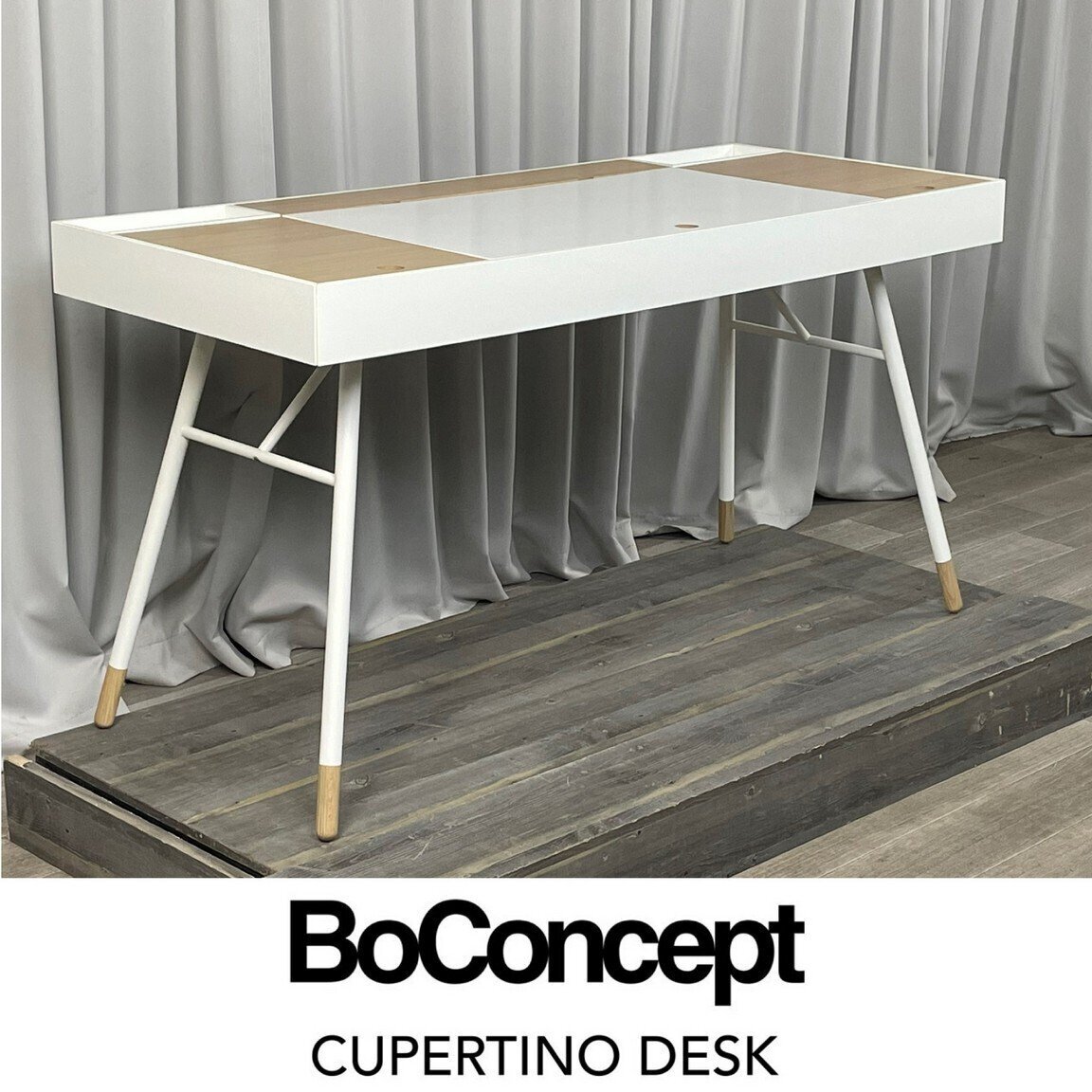 GR17 Boconcept ボーコンセプト クパチーノ デスク 机 書斎 学習 オフィス Cupertino パソコン/神奈川県秦野市拍卖