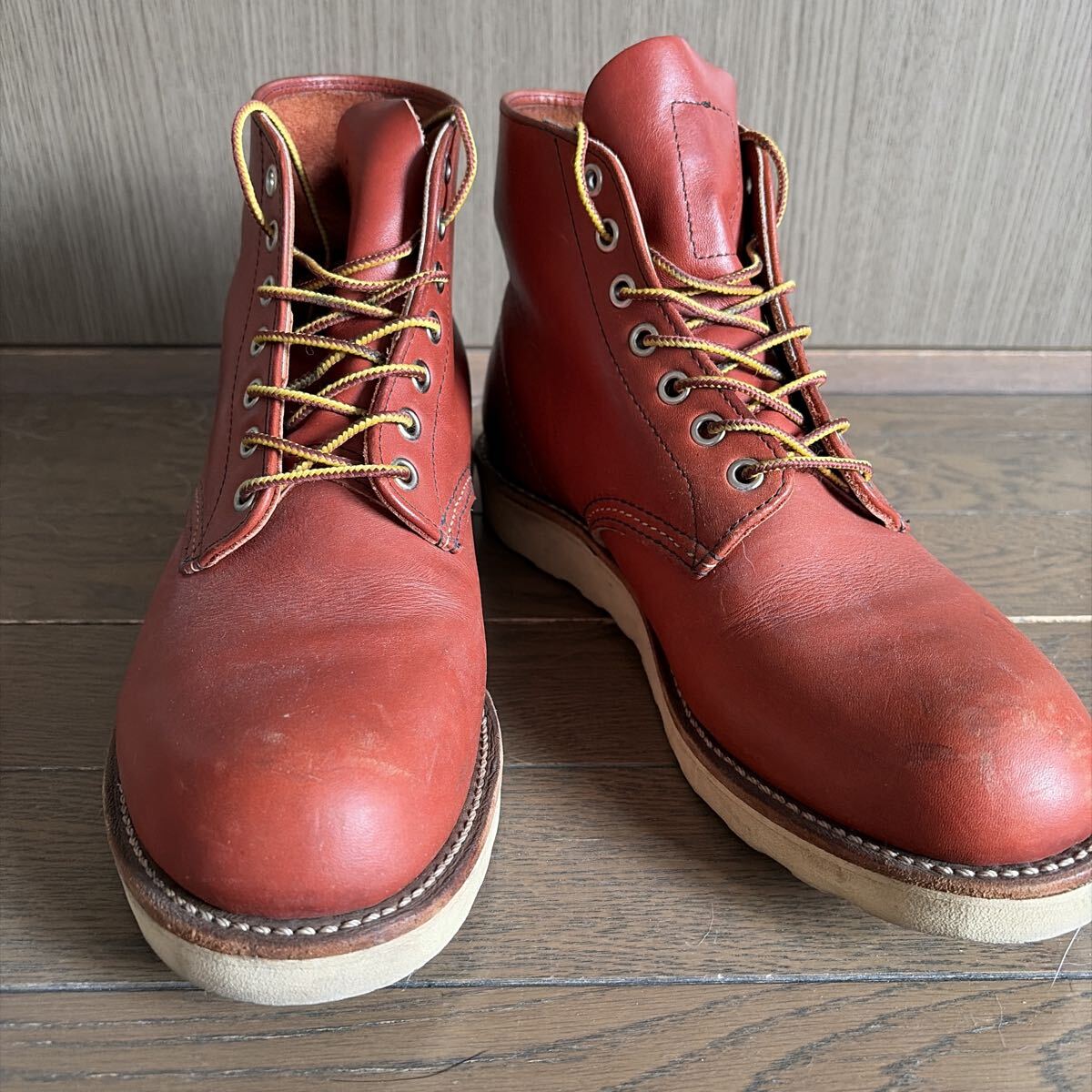REDWING レッドウイング ブーツ 8166 Dワイズ クラシックラウンド サイズ8 26センチ拍卖
