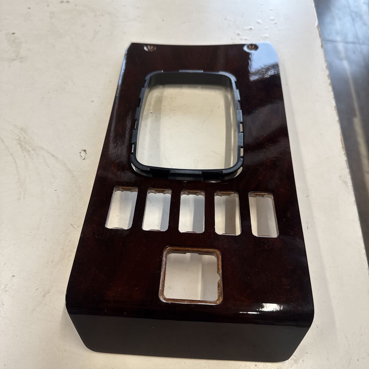 ベンツ R107 未使用品 ウッドシフトパネル 検索 新品 SL SLC AMG ブラバス ロリンザー BENZ 純正 シフトパネル ウッドパネル ウッドパーツ拍卖