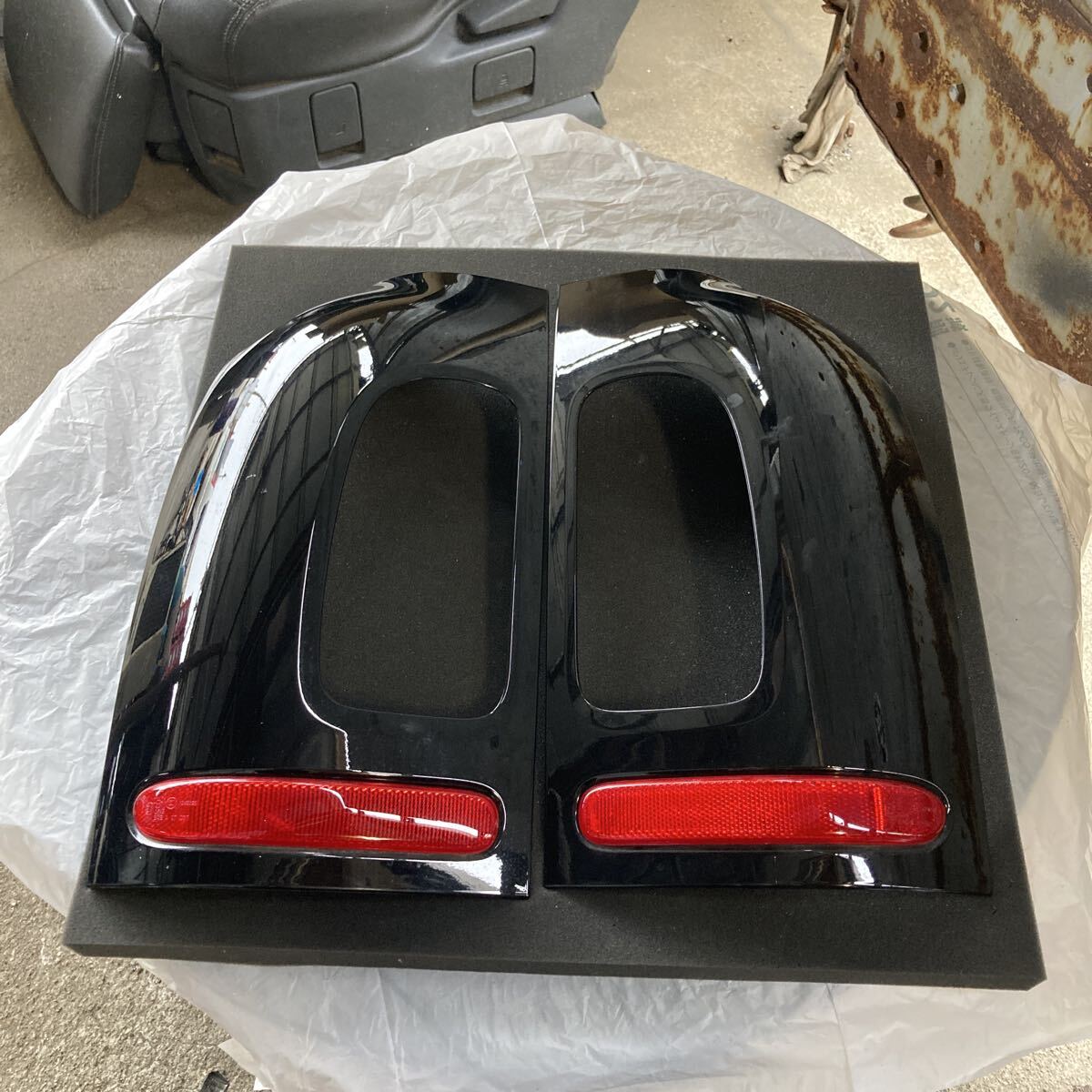 BMW MINI ミニ R55 クーパーS テール ランプ ライト カバー パネル リフレクター拍卖