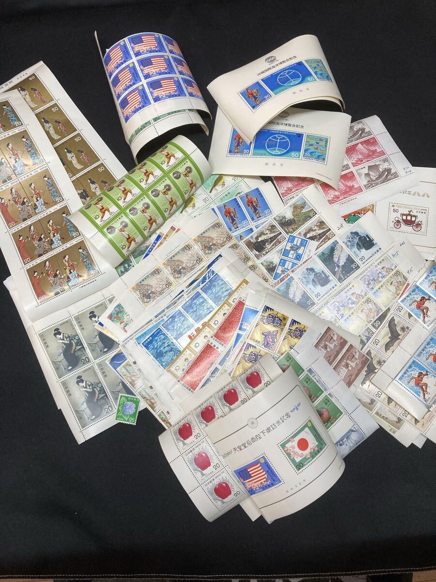 (B) 切手 まとめ売り 額面13500円 バラ切手 日本切手 シート拍卖