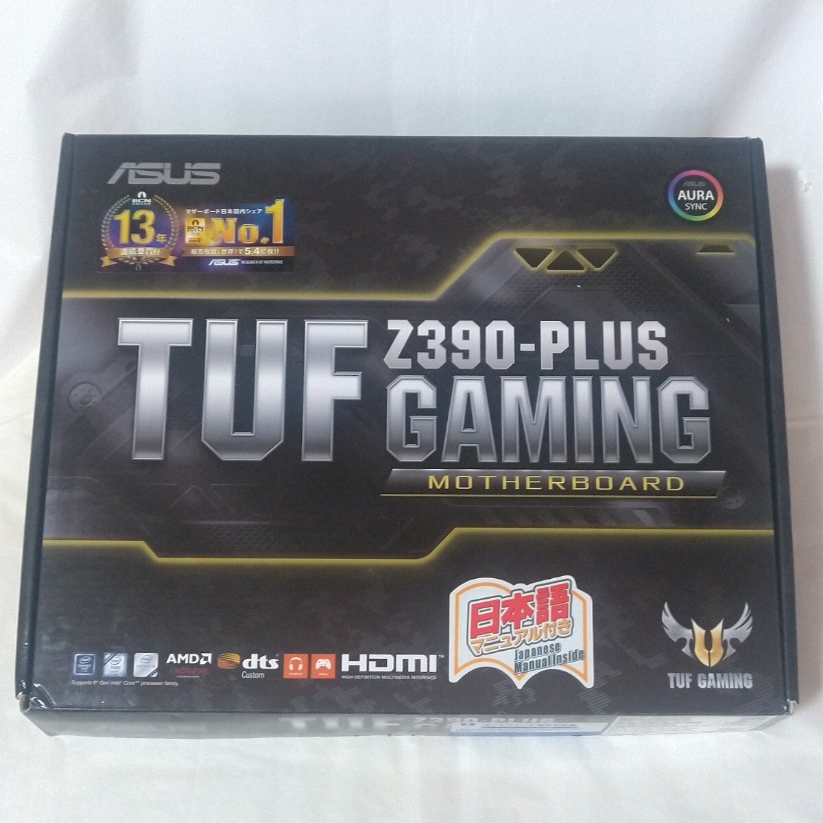 ASUS TUF Z390-PLUS GAMING IOパネル LGA1151 ATXマザーボード 第8・9世代CPU対応 Bios 動作確認済 PCパーツ拍卖
