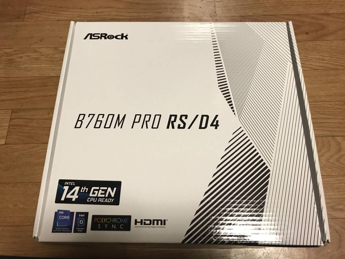 ASRock B760M Pro RS/D4拍卖
