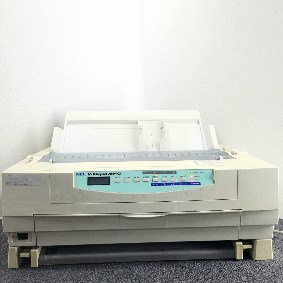 8m68【現状品】NEC ドットインパクトプリンター ラウンド型 MultiImpact 201MX2 PR-D201MX2 ※動作未確認 拍卖