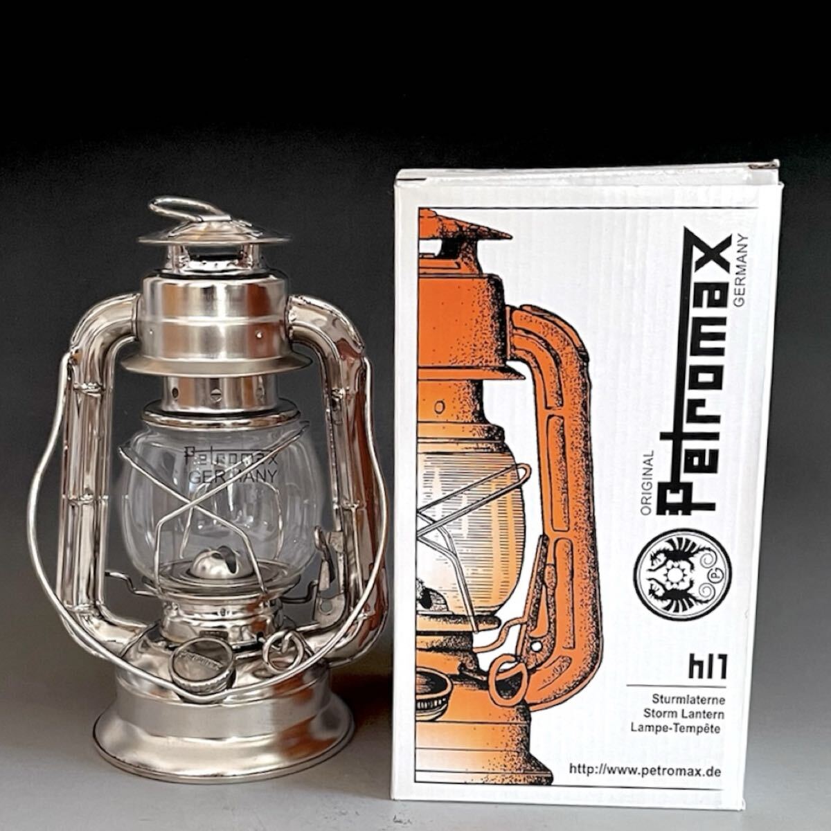 【新品未使用】ペトロマックス Petromax HL1 ストームランタン HL-1 デッドストック 灯油 ケロシン ランタン拍卖