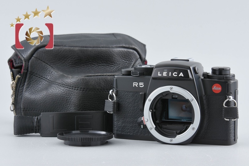 【中古】Leica ライカ R5 ブラック フィルム一眼レフカメラ拍卖