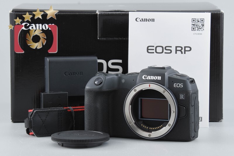【中古】Canon キヤノン EOS RP ブラック ミラーレス一眼カメラ 元箱付き拍卖