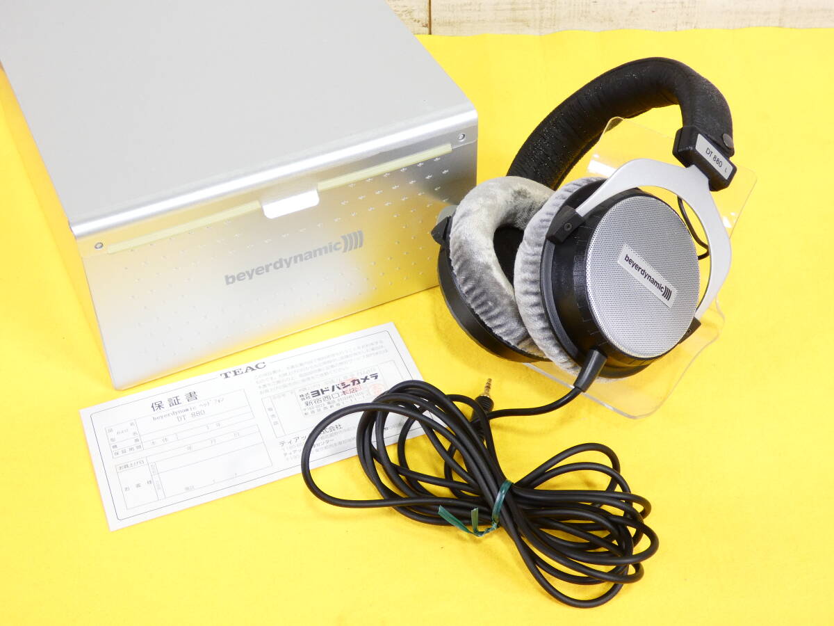 beyerdynamic DT880 ベイヤーダイナミック ヘッドフォン ヘッドホン ケース付き ※音出しOK 現状渡し@80(3)拍卖