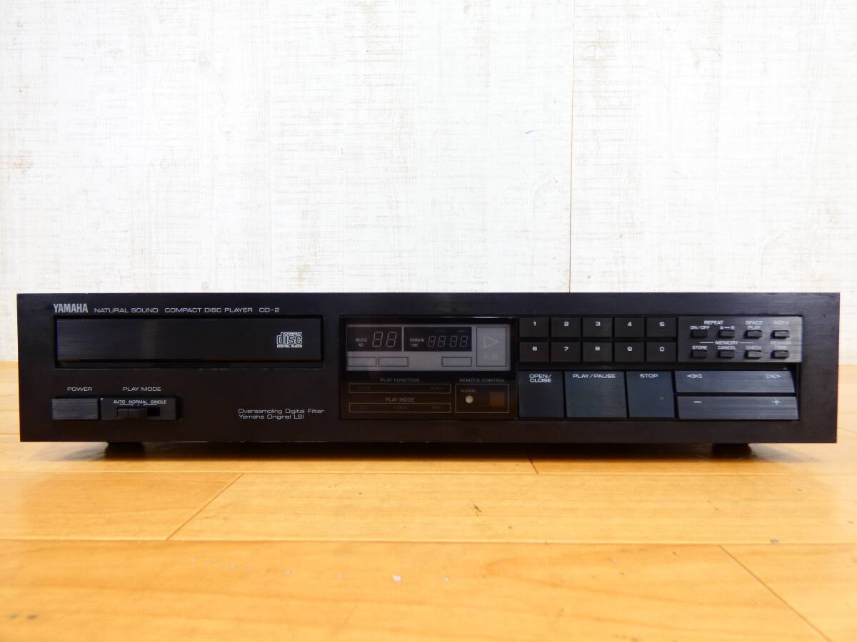 S) YAMAHA ヤマハ CD-2 CDデッキ 音響機器 オーディオ ※ジャンク/通電可! @100 (3)拍卖