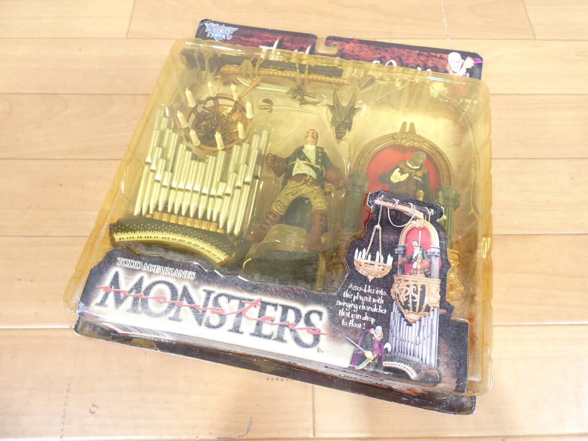 (S)◎未開封 マクファーレントイズ フィギュア トッド・マクファーレンズ モンスターズシリーズ2 オペラ座の怪人 プレイセット @80(3)拍卖