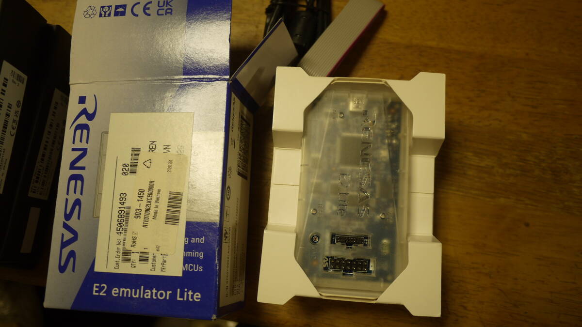 Renesasエミュレータ RXファミリー E2エミュレータLite, RTE0T0002LKCE00000R拍卖
