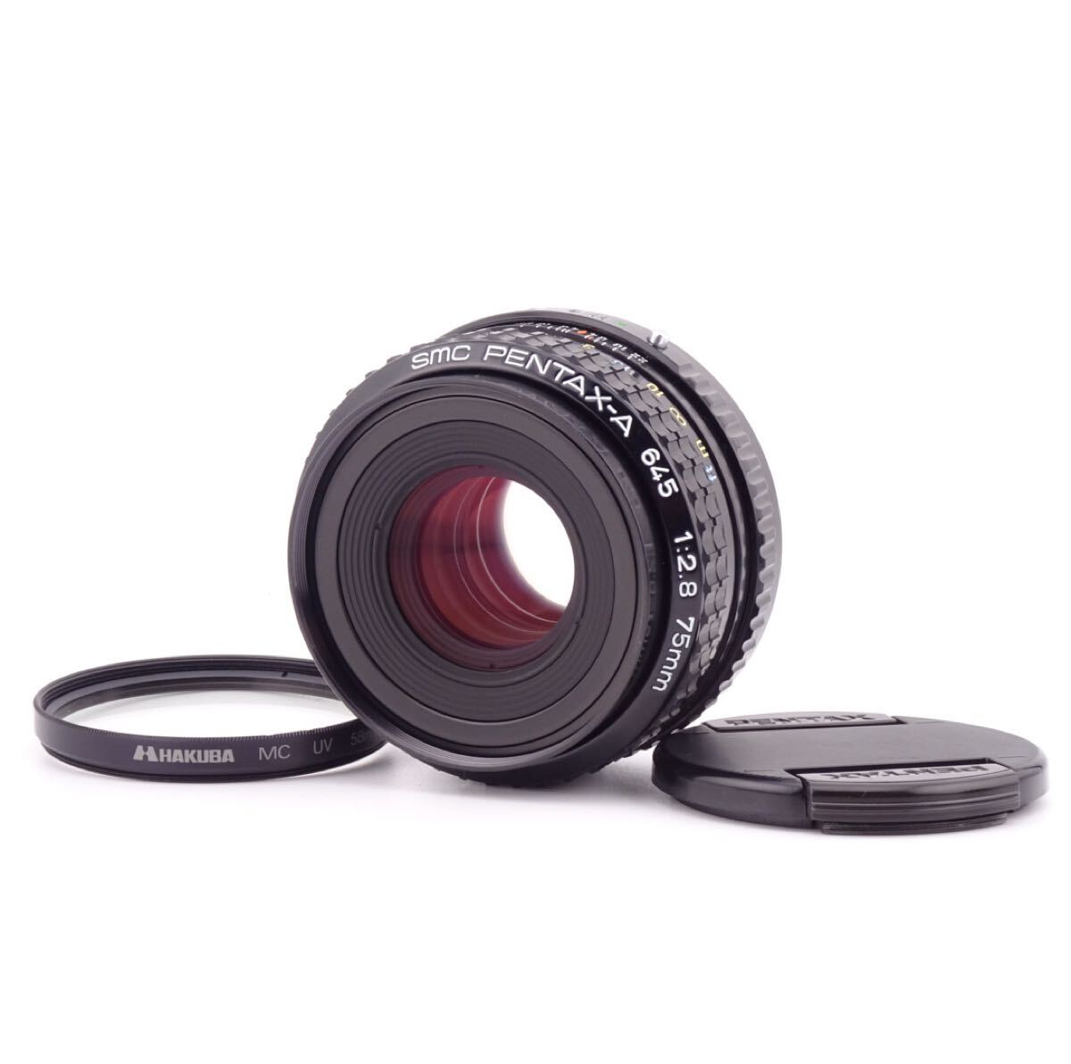 【希少品】 SMC PENTAX-A 645 75mm 1:2.8 中判フィルムカメラ用レンズ 単焦点 ペンタックス F2.8 拍卖