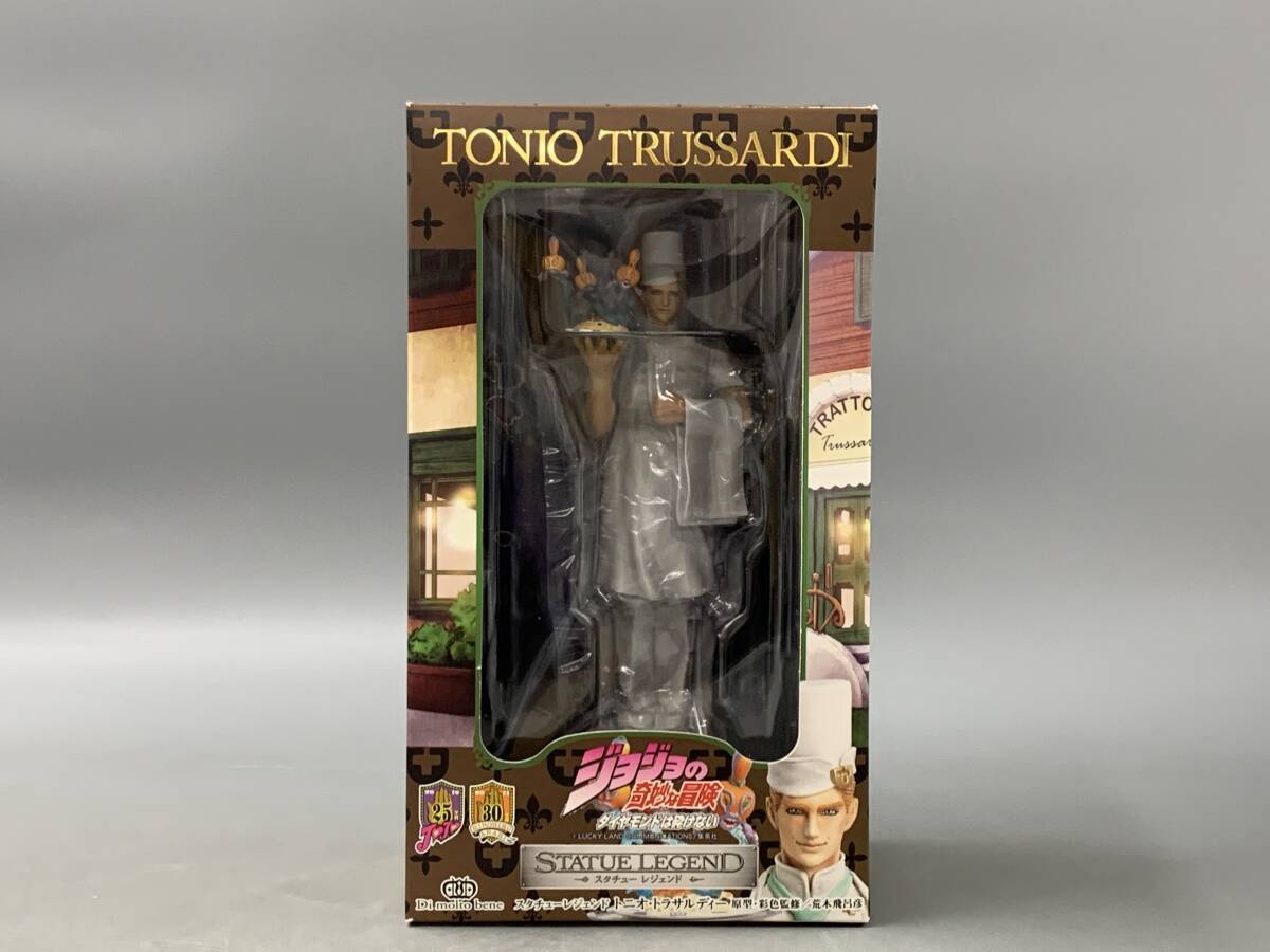 3#B1/12197 ジョジョの奇妙な冒険 スタチューレジェンド トニオ・トラサルディー 未開封品 現状/未確認 60サイズ拍卖