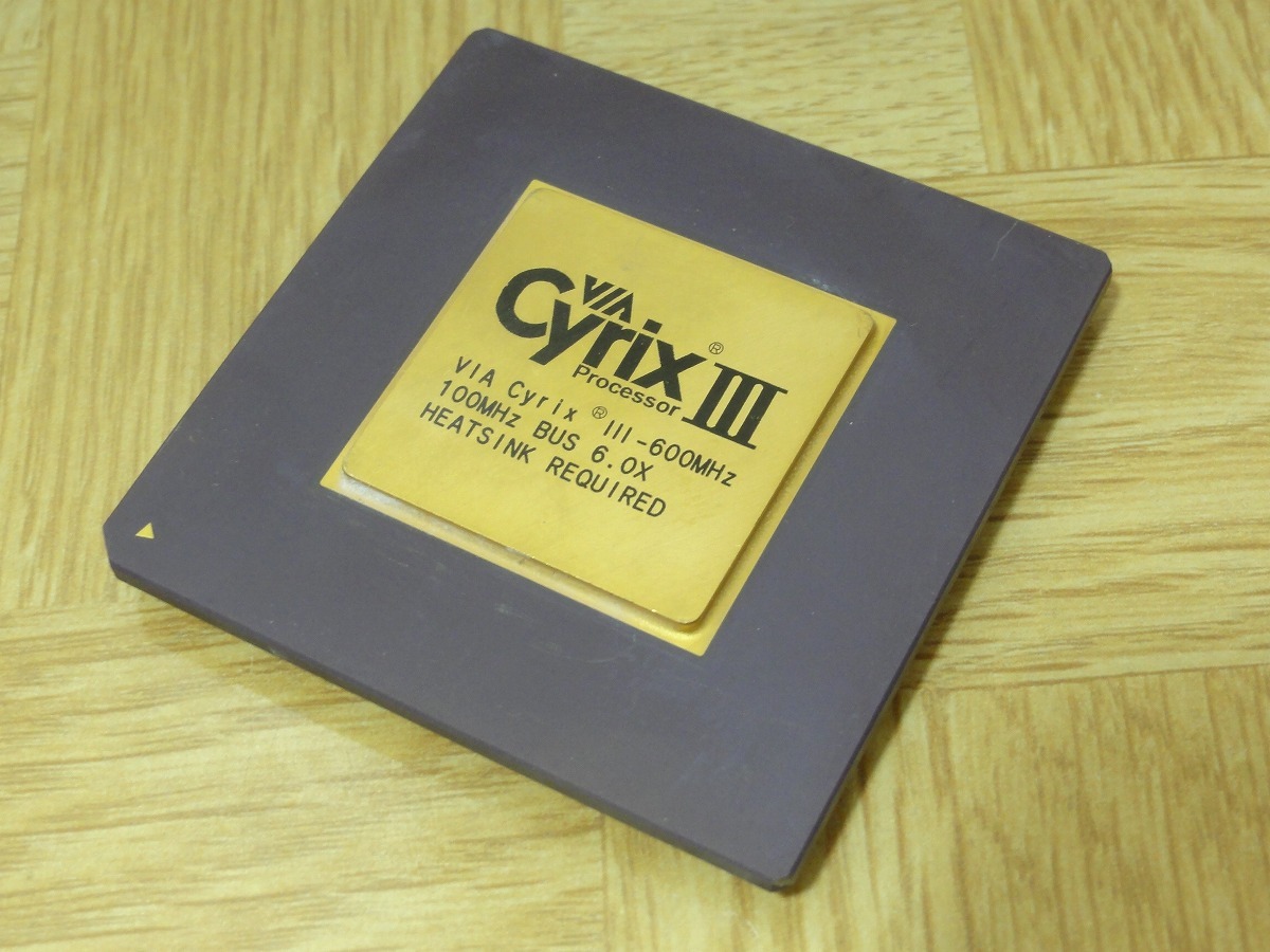 ★VIA Cyrix III 600Mhz 送料無料 拍卖