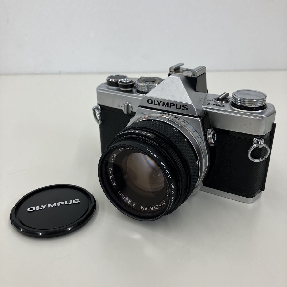 坂2603-271 OLYMPUS OM-1 F ZUIKO オリンパス フィルムカメラ 動作未確認 現状渡し OM-SYSTEM f=50mm 1:1.8拍卖
