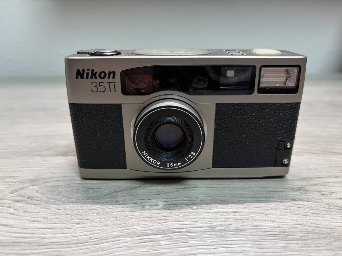 1円〜 ニコン Nikon 35 Ti コンパクト フィルムカメラ 中古 動作未確認拍卖