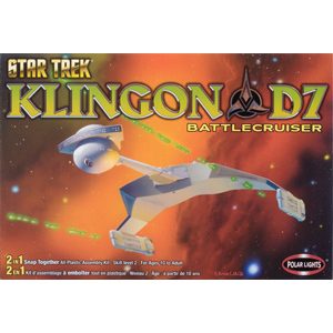 スタートレック/宇宙大作戦 1/1000 クリンゴン D7 バトルクルーザー(ポーラライツ)プラモデル拍卖