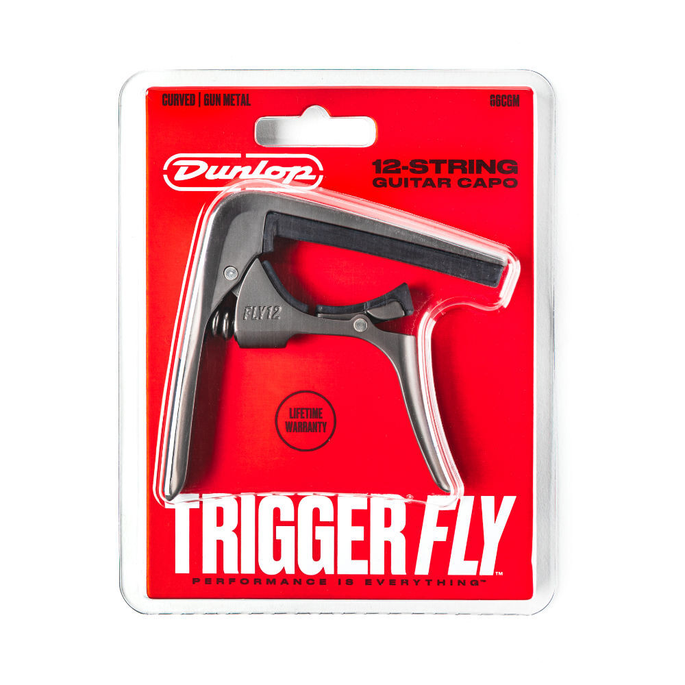 Jim Dunlop ジムダンロップ TRIGGER FLY CAPO 12-STRING GUN METAL 12弦ギター用カポタスト ギターカポ ガンメタル拍卖