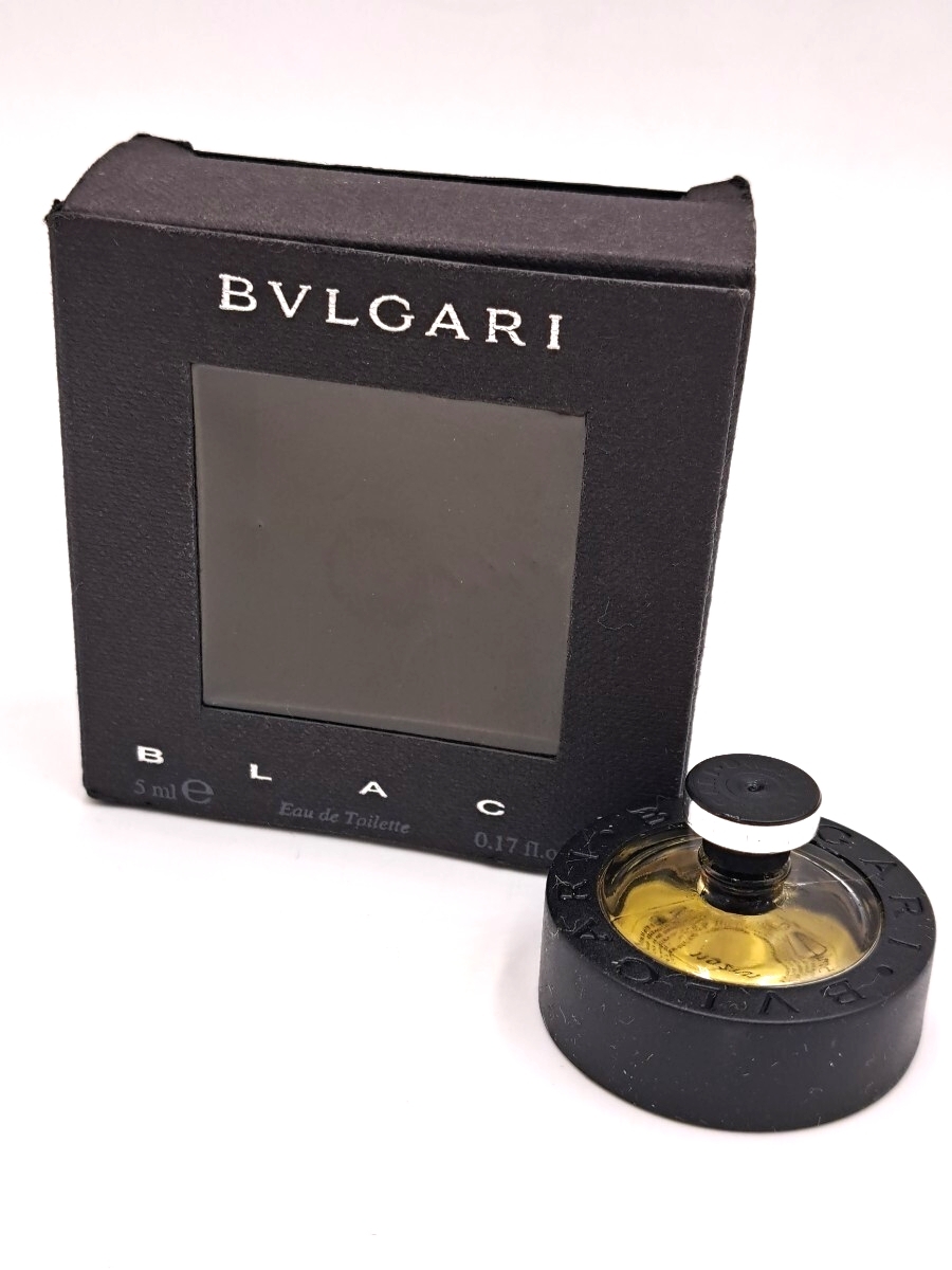 y705【 ブルガリ 1円スタート 】 ブルガリブラック オードトワレ 5ml BVLGARI BLACK EDT 香水拍卖